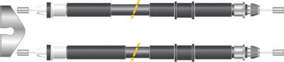 MGA CF5921 Cable, parking brake
